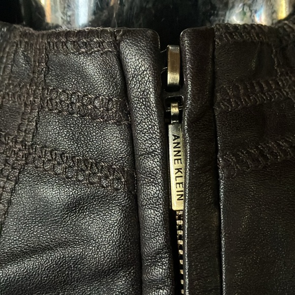 Anne Klein Faux leather jacket - Picture 3 of 4